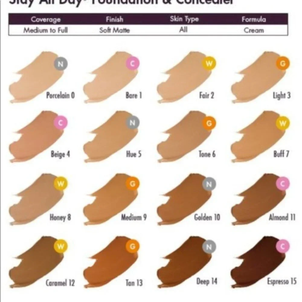 Stila | Stay All Day Foundation | Color Deep (14)
